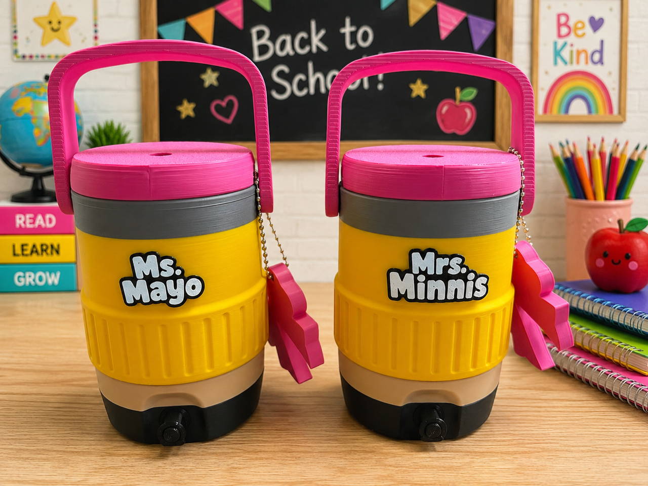 Custom Pencil 12oz Can Holder